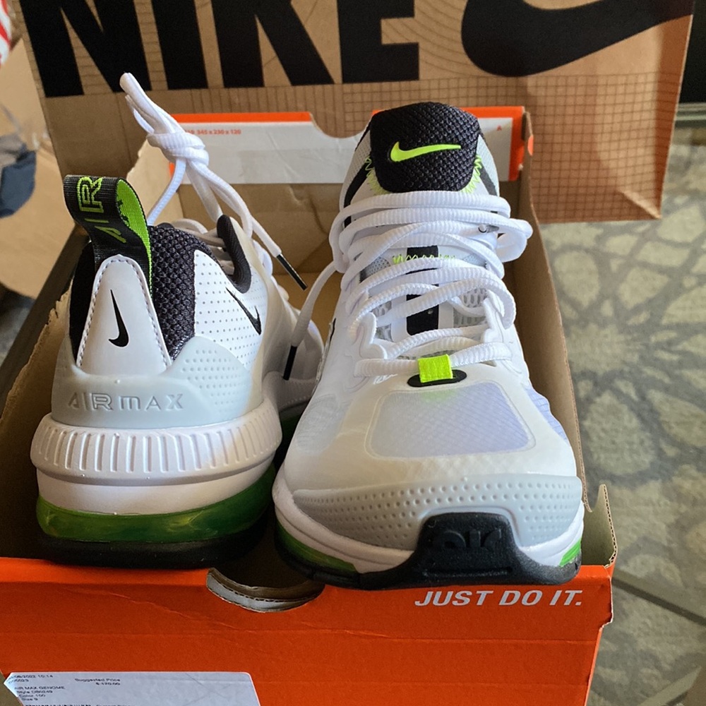 Brand new Nike  Air MAX GENOME White men’s 9 - Picture 9 of 11